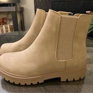Soda Tan Ankle Boots